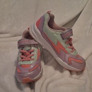 Stride Rite Pink and Purple Sneakers with Supportive Sole